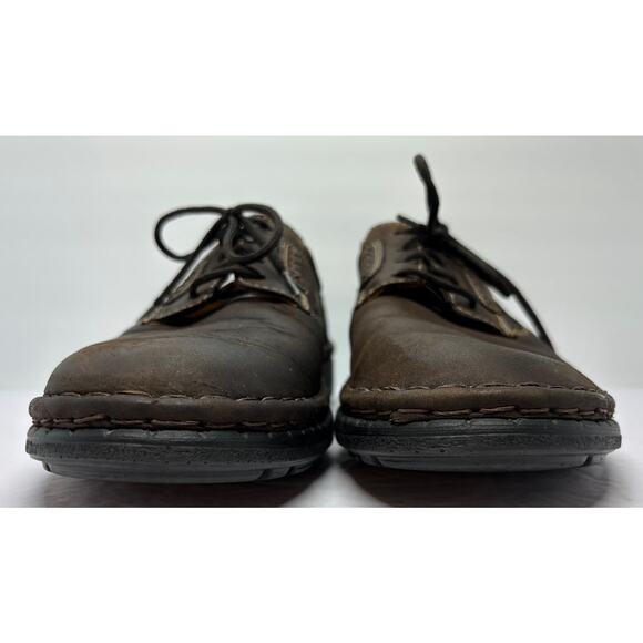 Josef Seibel Men’s Air Massage Nubuck Leather Oxford Lace Comfort Shoes Brown 9 main image 6